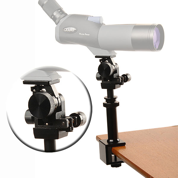 Micro-Adjustable table/window sill mount